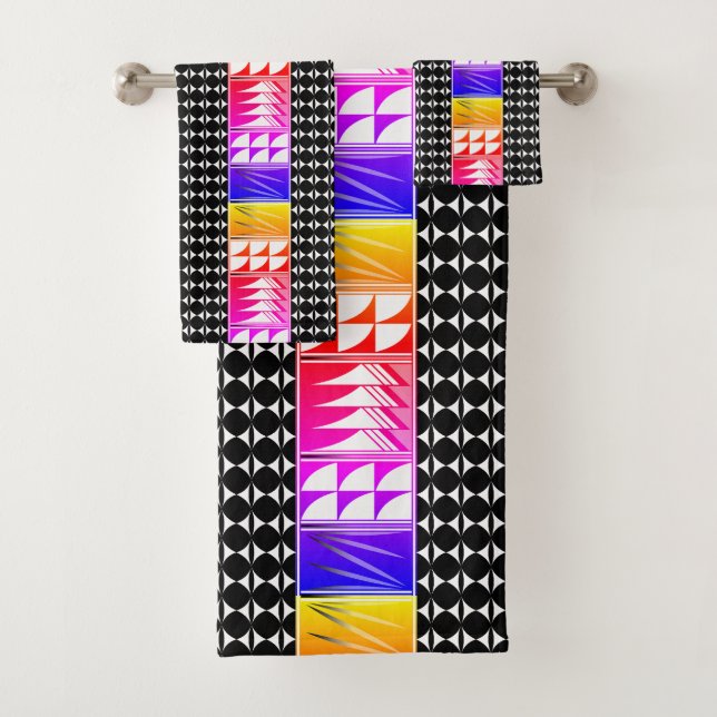 Conjunto De Toalhas Bênçãos De Pena Arco-Íris (Insitu)