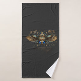Conjunto De Toalhas Besouro Escaravelho Mecânico Steampunk do Antigo E