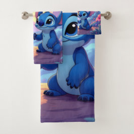 Conjunto De Toalhas Beste Freunde fürs Leben – Lilo & Stitch