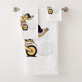 Conjunto De Toalhas Bikers. Vai em frente.