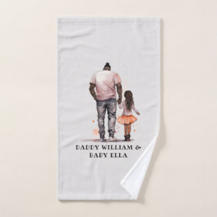 Conjunto De Toalhas Black Padre e Filha Bond (5)