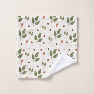 Conjunto De Toalhas Blattmuster Design
