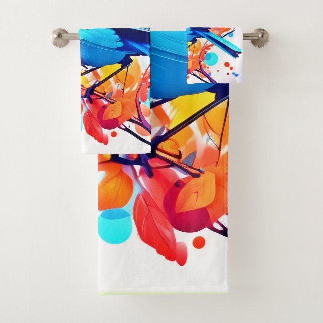 Conjunto De Toalhas Bliss Art do Bluebird (Insitu)