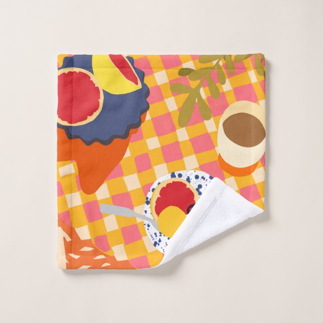 Conjunto De Toalhas Blooms e Brunch (Pano de lavar)