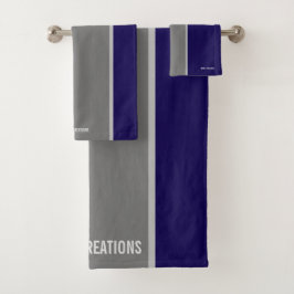 Conjunto De Toalhas Blues Básicos