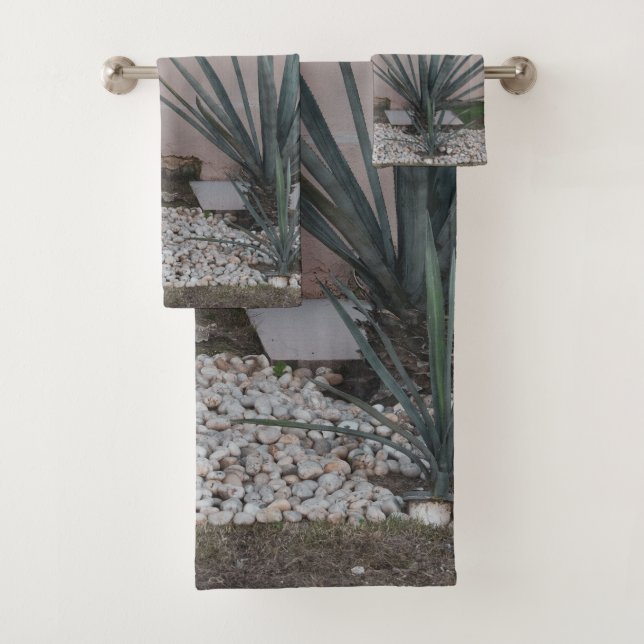 Conjunto De Toalhas Blush Agave México #1 #wall #art (Insitu)