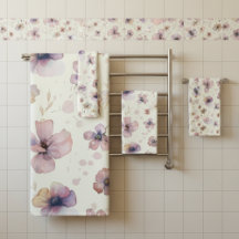 Blush de Creme Boho Aquarela Flor Silvestre