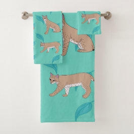 Conjunto De Toalhas Bobcats
