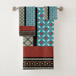 Conjunto De Toalhas Bohemian Starburst