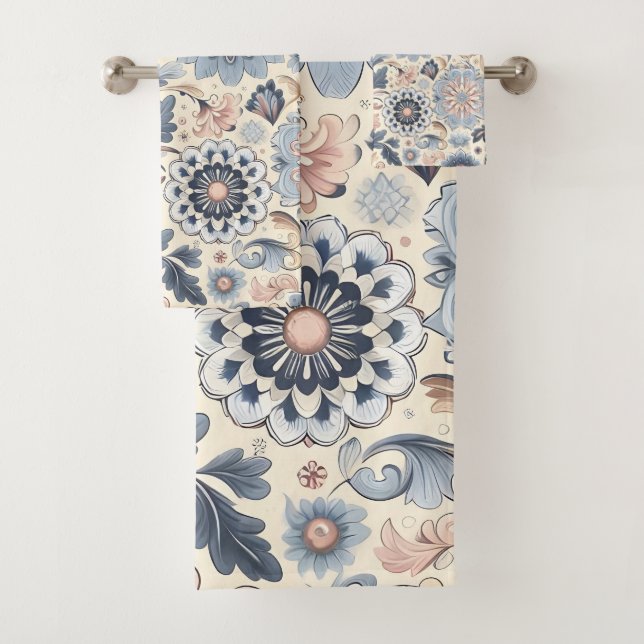 Conjunto De Toalhas Bohemian Wildflower (Insitu)