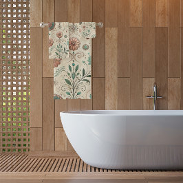 Conjunto De Toalhas Boho Herb