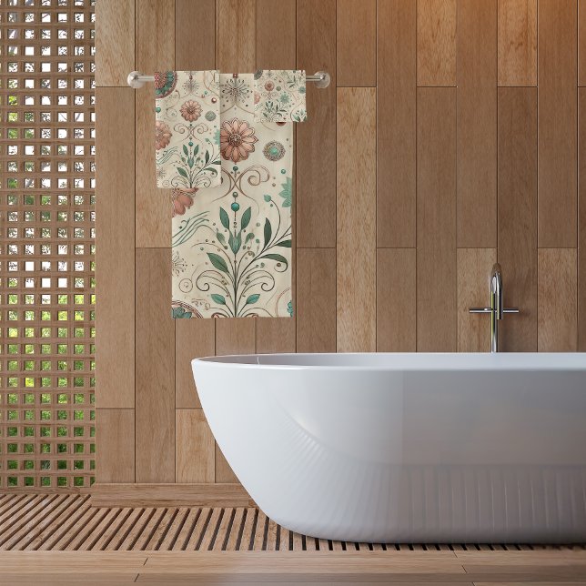 Conjunto De Toalhas Boho Herb (Criador carregado)