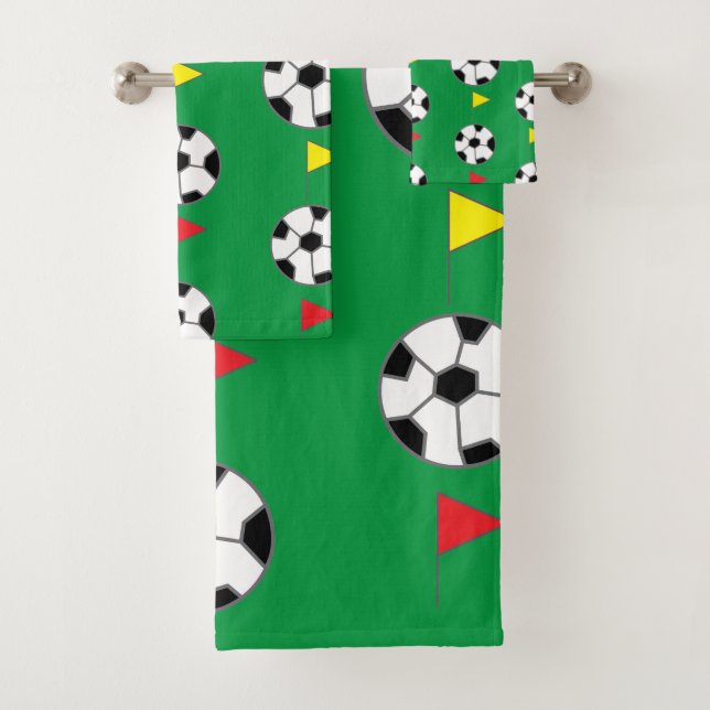 Conjunto De Toalhas Bola de futebol (Insitu)