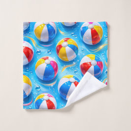 Conjunto De Toalhas Bola de praia splash de verão, mão e taco premium