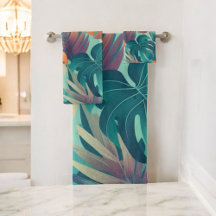 Bold Monstera Patterna Tropical Leaf Summer Primav