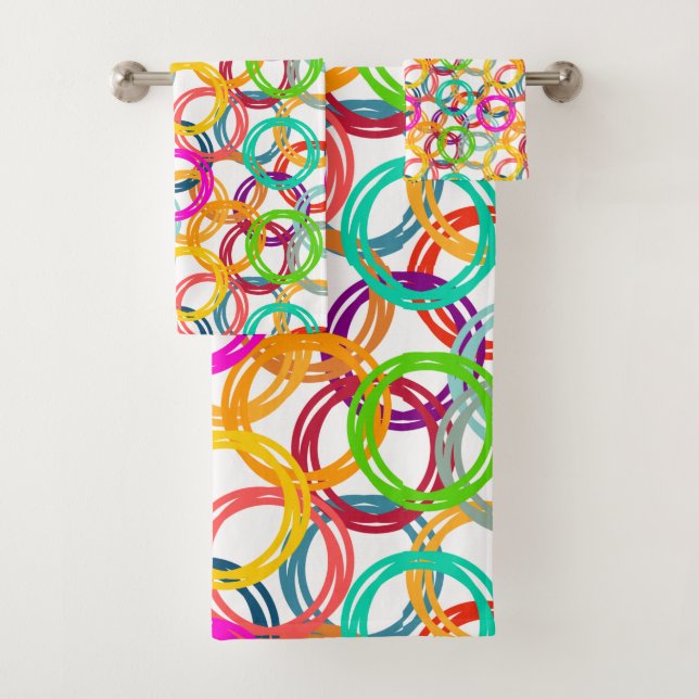 Conjunto De Toalhas Bolhas, bolhas em qualquer lugar (Insitu)