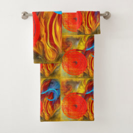 Conjunto De Toalhas Bombeiros Flare