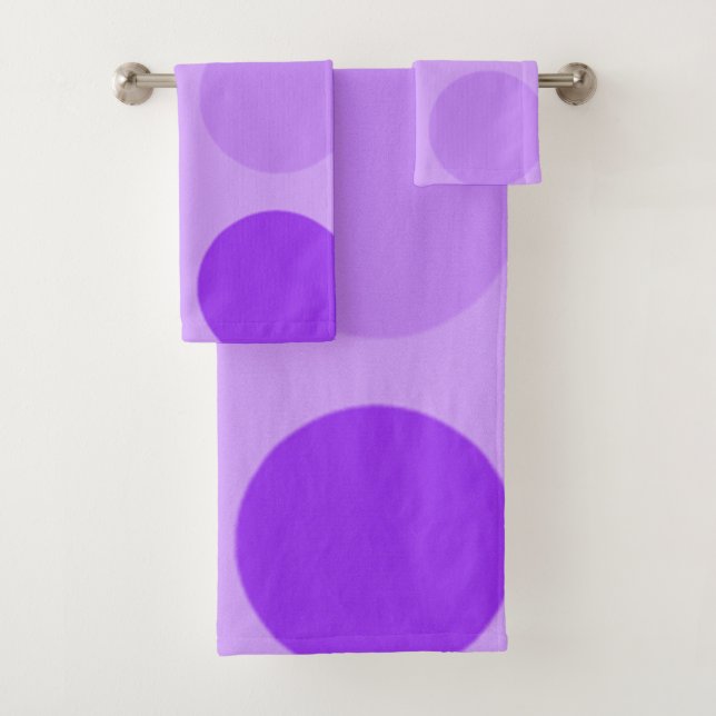 Conjunto De Toalhas Bonito na coleção Bolinhas (Insitu)