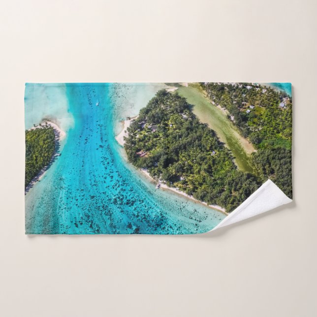 Conjunto De Toalhas Bora Bora - Caminho Para O Oceano (Toalha de mão)