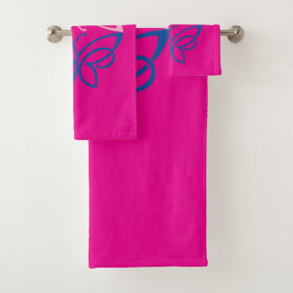 Conjunto De Toalhas Borboleta