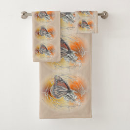 Conjunto De Toalhas Borboleta Birthday