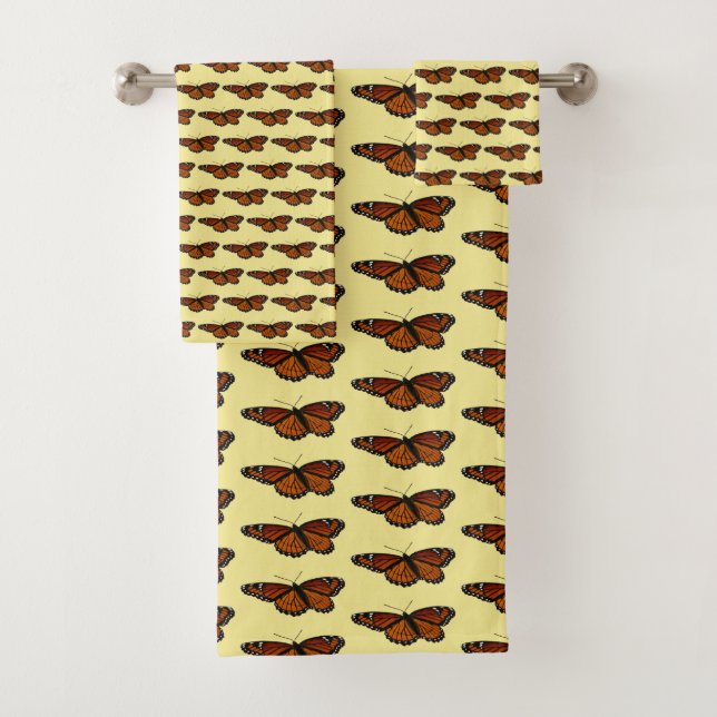 Conjunto De Toalhas Borboleta Viceroy Belo Caráter Fotografia (Insitu)