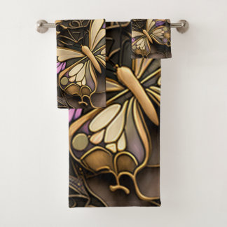 Conjunto De Toalhas borboletas