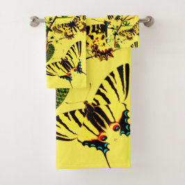 Conjunto De Toalhas Borboletas Francesas