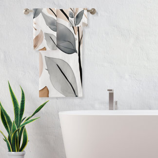 Conjunto De Toalhas Botânica da Natureza