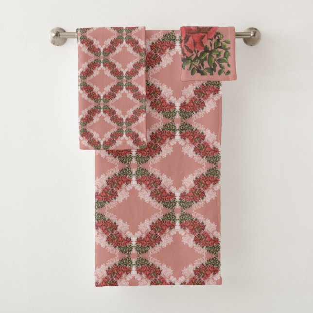 Conjunto De Toalhas Bougainvillea Bath Towels (Insitu)