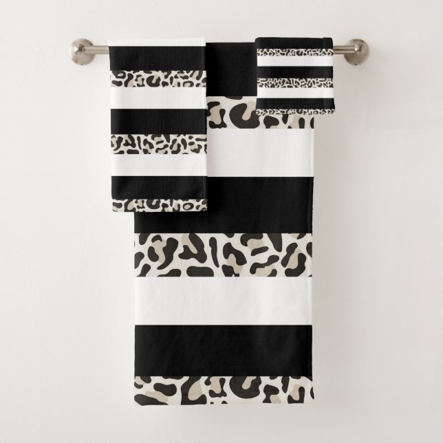 Conjunto De Toalhas Branco Dourado Rosa do Hotel Black Strike (Insitu)