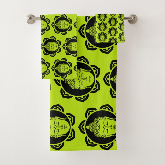 Conjunto De Toalhas Buda Casa E Vida (Insitu)