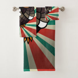 Conjunto De Toalhas Búho 