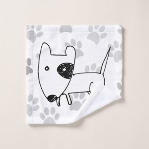 Conjunto De Toalhas Bull Terrier inglês