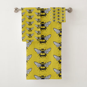Conjunto De Toalhas Bumble Bee