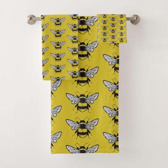 Conjunto De Toalhas Bumble Bee (Insitu)