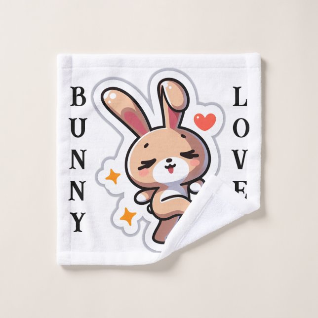 Conjunto De Toalhas Bunny (Pano de lavar)