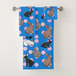 Conjunto De Toalhas Bunny Rabbits
