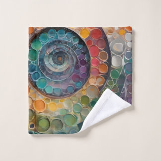 Conjunto De Toalhas bunt und modern, ein schönes Handtuchset