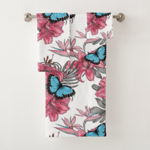 Conjunto De Toalhas Buquê tropical