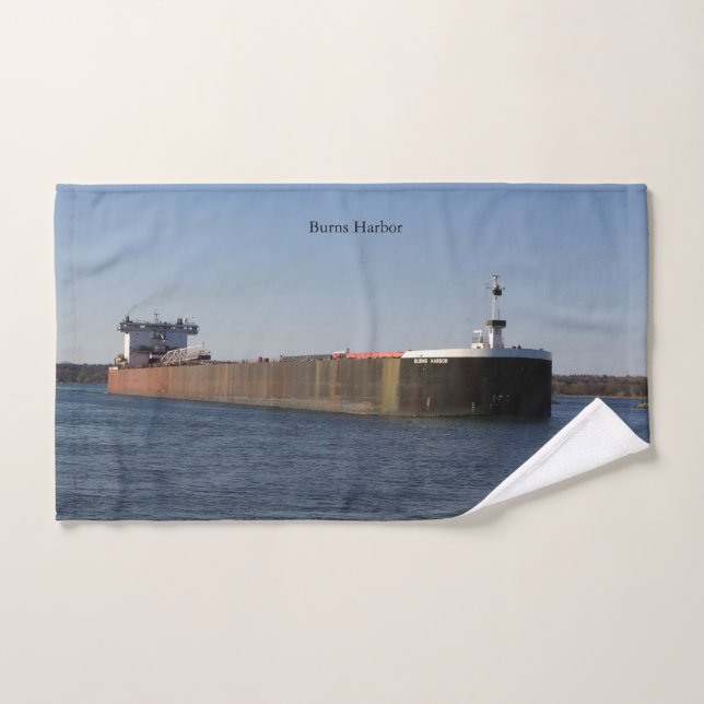 Conjunto de toalhas Burns Harbor (Toalha de mão)