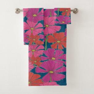 Conjunto De Toalhas Bushel do Cosmos Brilhante