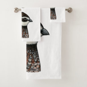 Conjunto De Toalhas Cabeça das codornizes