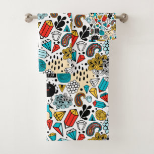 Conjunto De Toalhas Cabeça louca
