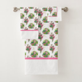 Conjunto De Toalhas Cacto
