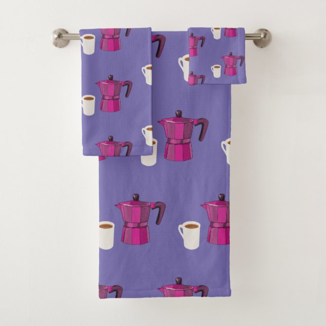 Conjunto De Toalhas Café Amor (Insitu)