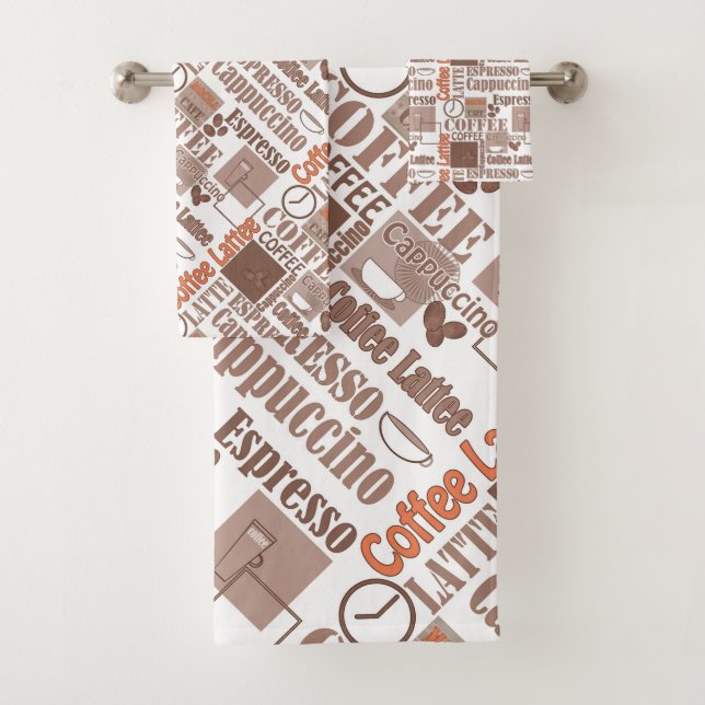 Conjunto De Toalhas Café favorito (Insitu)