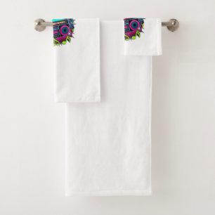 Conjunto De Toalhas caixa de boom