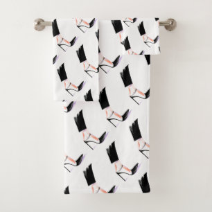 Conjunto De Toalhas Calçados de salto alto feminino