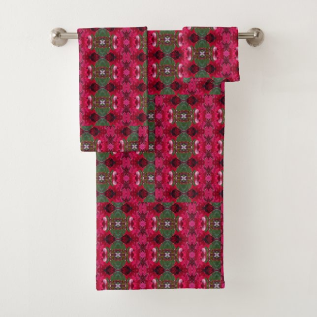 Conjunto De Toalhas Caleidoscópio de Cores de Feriado (Insitu)